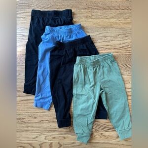 Bundle of Cat & Jack Toddler Boys Jersey Jogger Pants, size 2T
